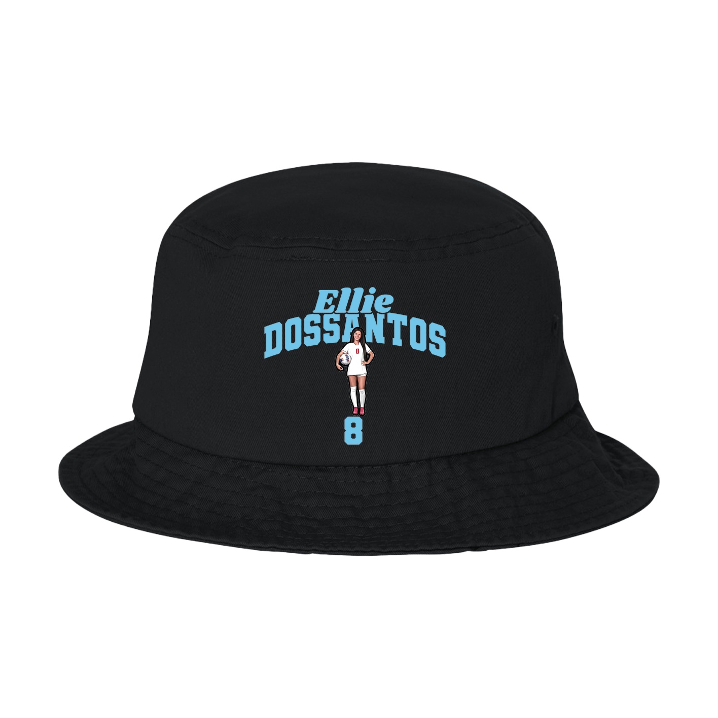 Bucket Cap — Signature Arch in Black