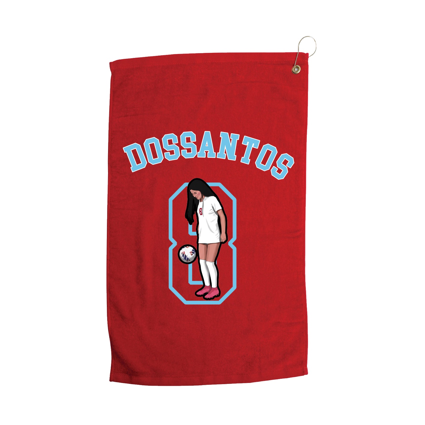 Golf Towel — Shirsey Arch in Red
