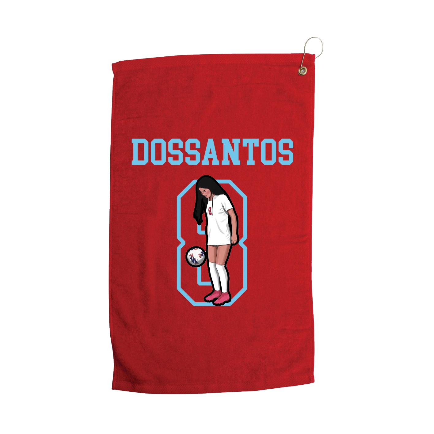 Golf Towel — Shirsey in Red
