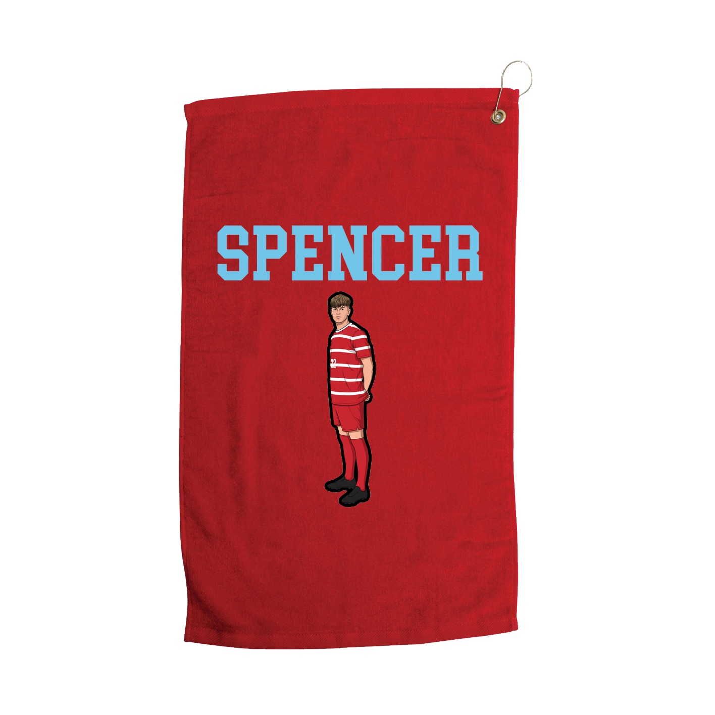 Golf Towel — Shirsey in Red