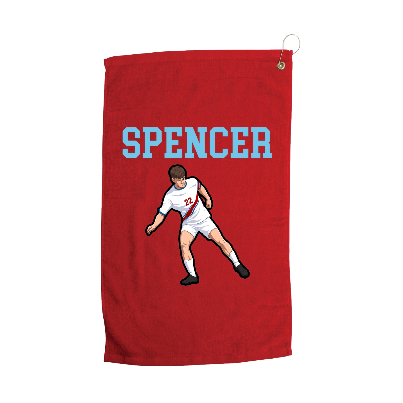 Golf Towel — Shirsey in Red