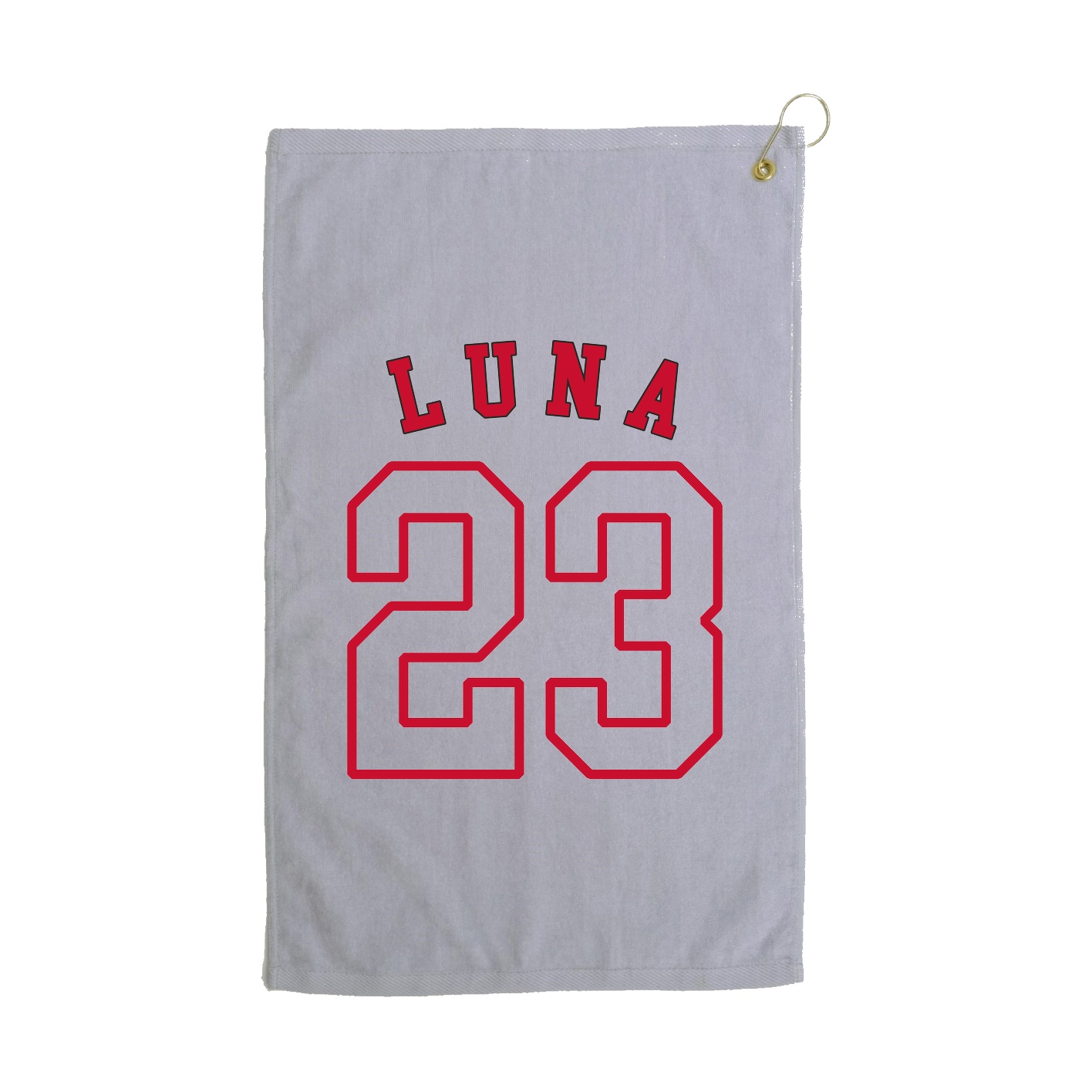 Golf Towel — Shirsey Arch in Grey