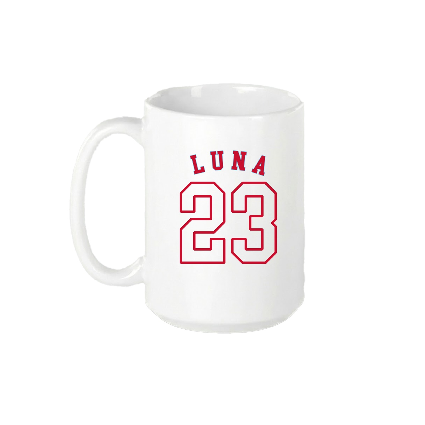 15oz Coffee Mug — Shirsey Arch in White