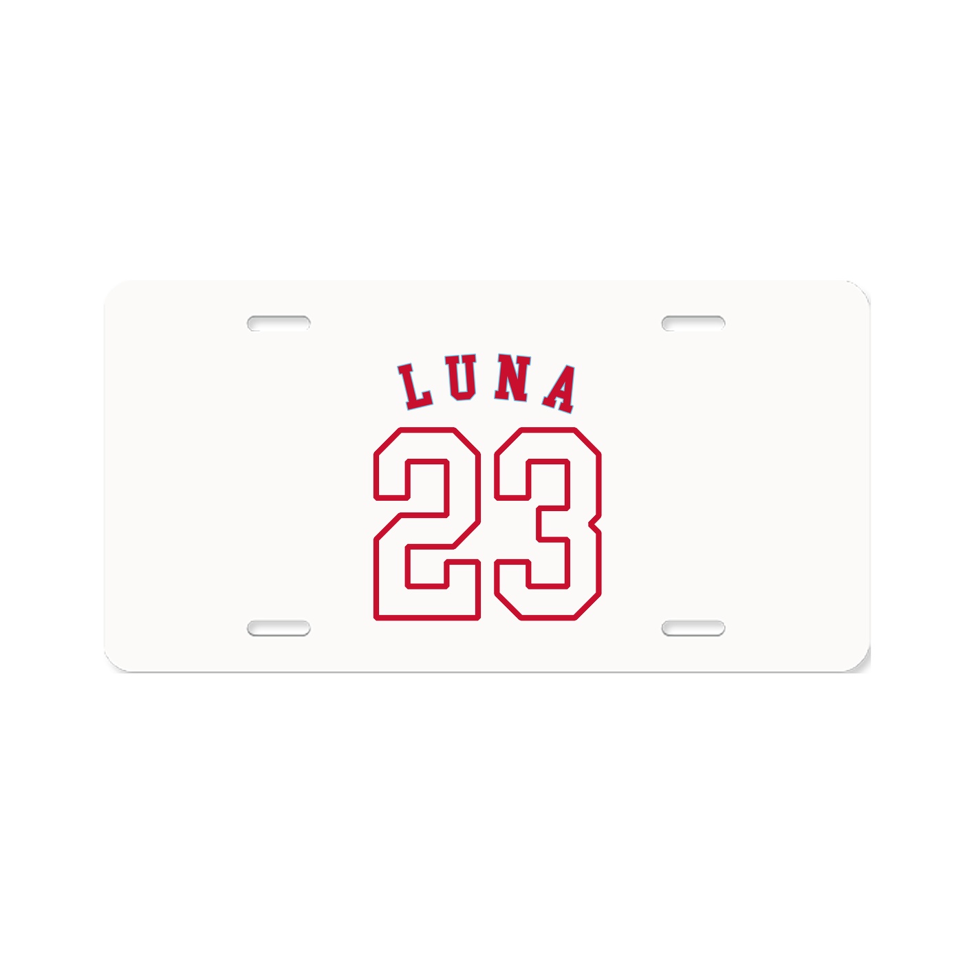License Plate — Shirsey Arch in Classic