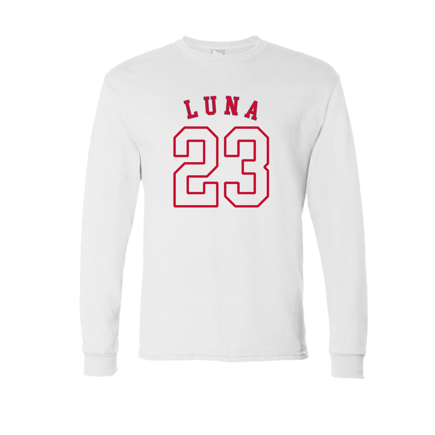 Long Sleeve Tee — Shirsey Arch in White