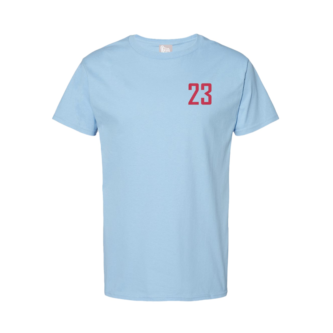 Youth Tee — Front Shirsy in Light Blue
