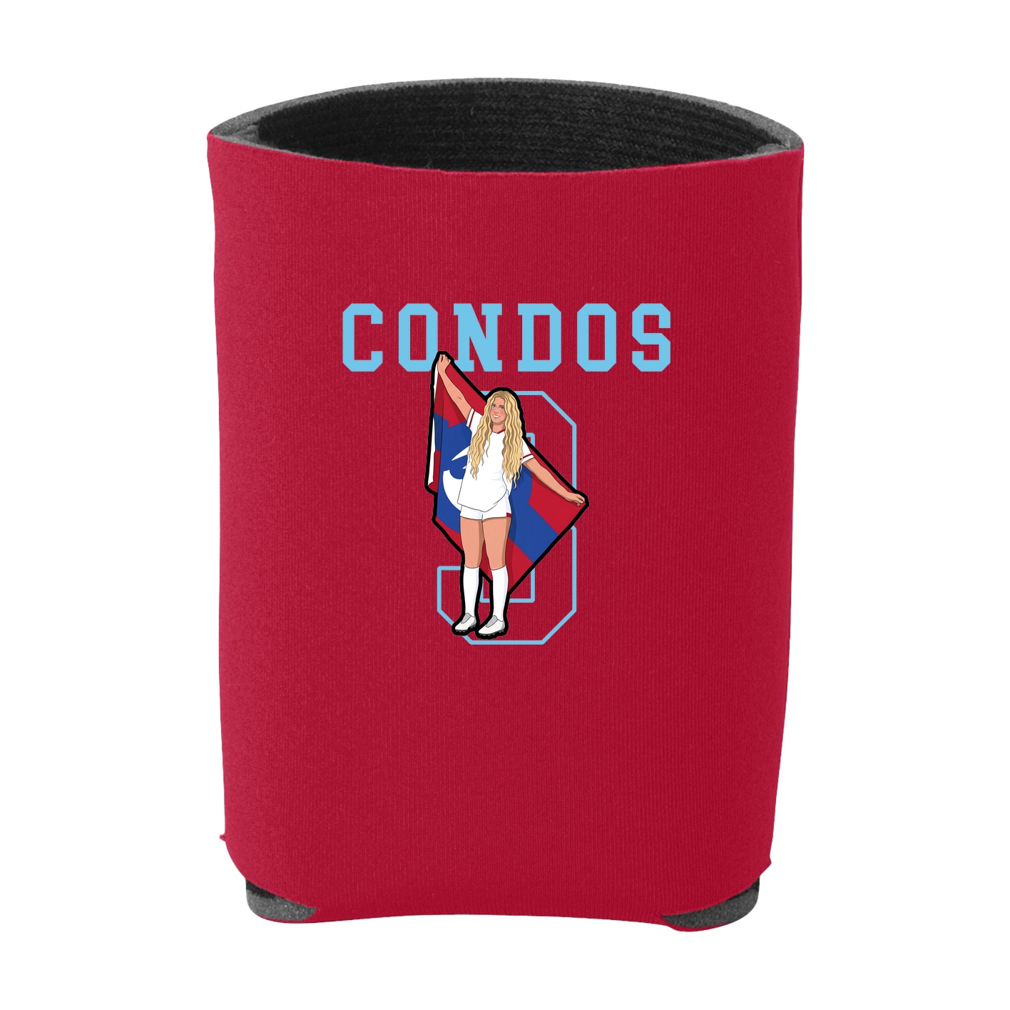Can Holder — Shirsey in Red