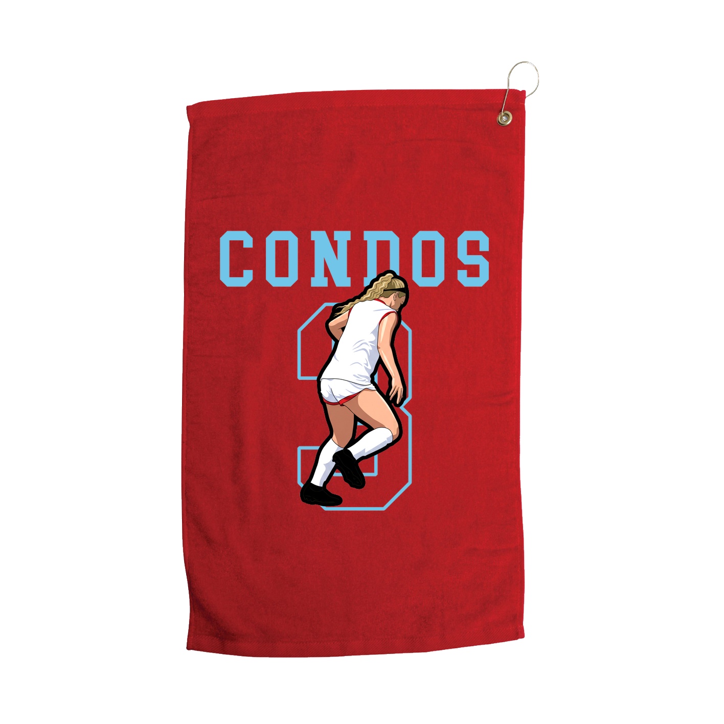 Golf Towel — Shirsey in Red