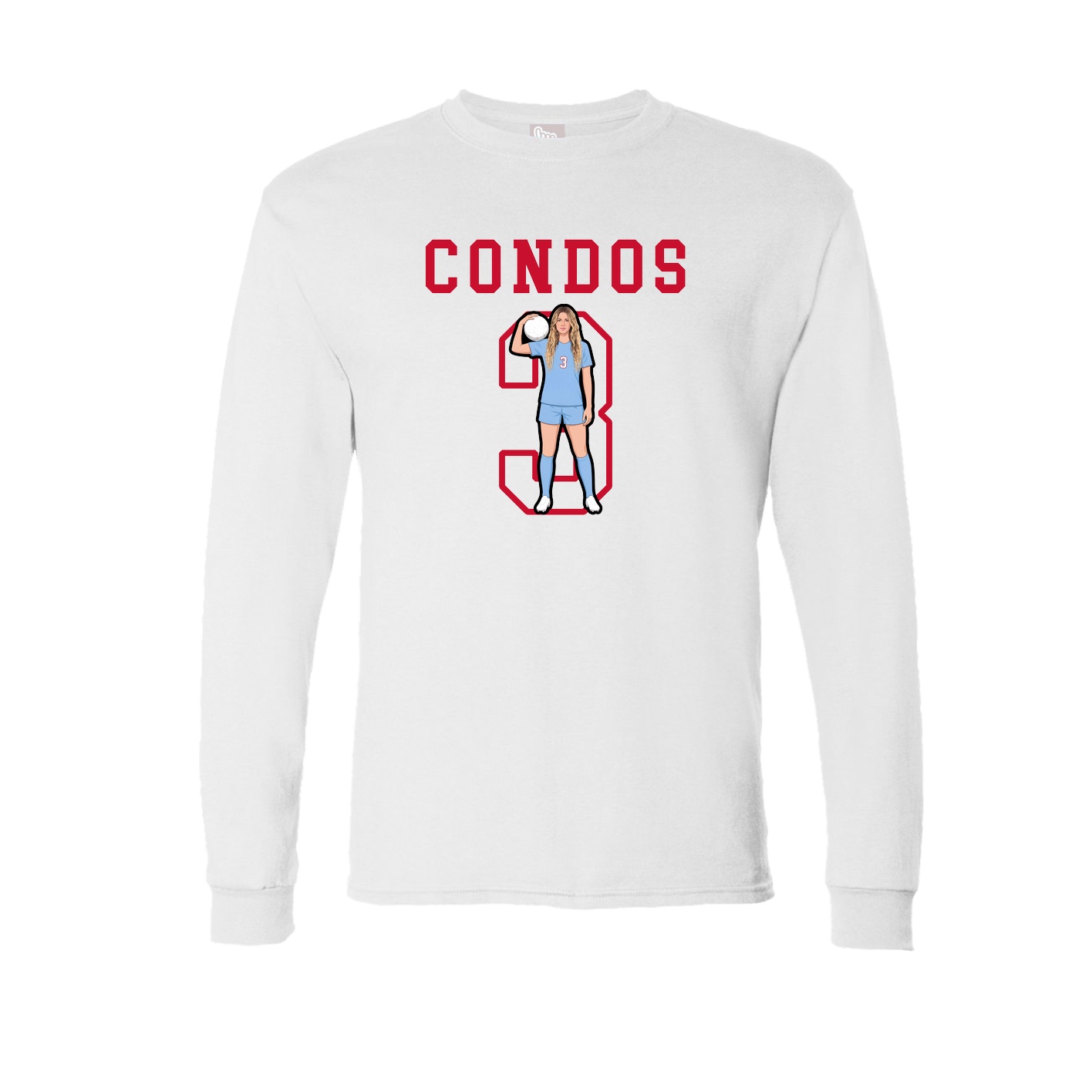 Long Sleeve Tee — Shirsey in White