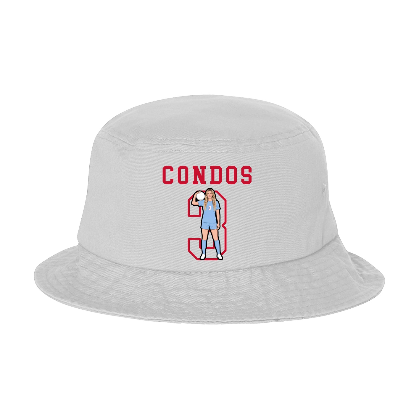 Bucket Cap — Shirsey in White