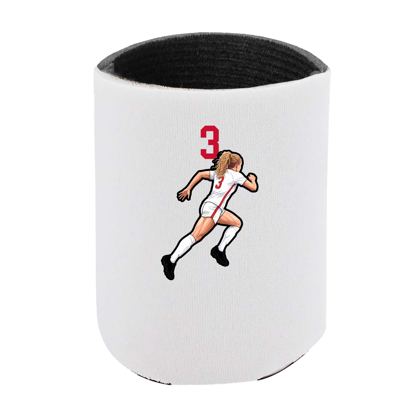 Can Holder — Number Top in White