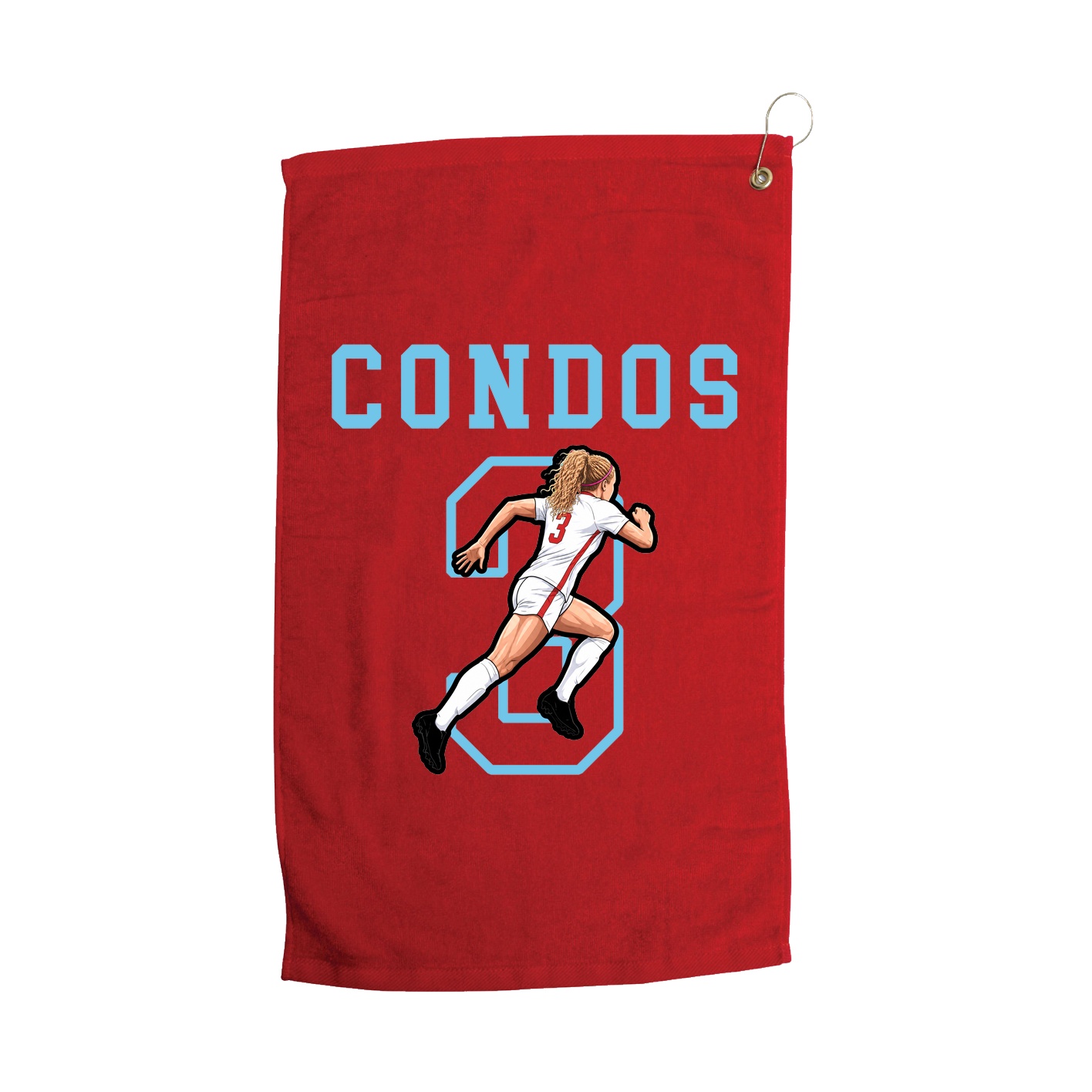 Golf Towel — Shirsey in Red
