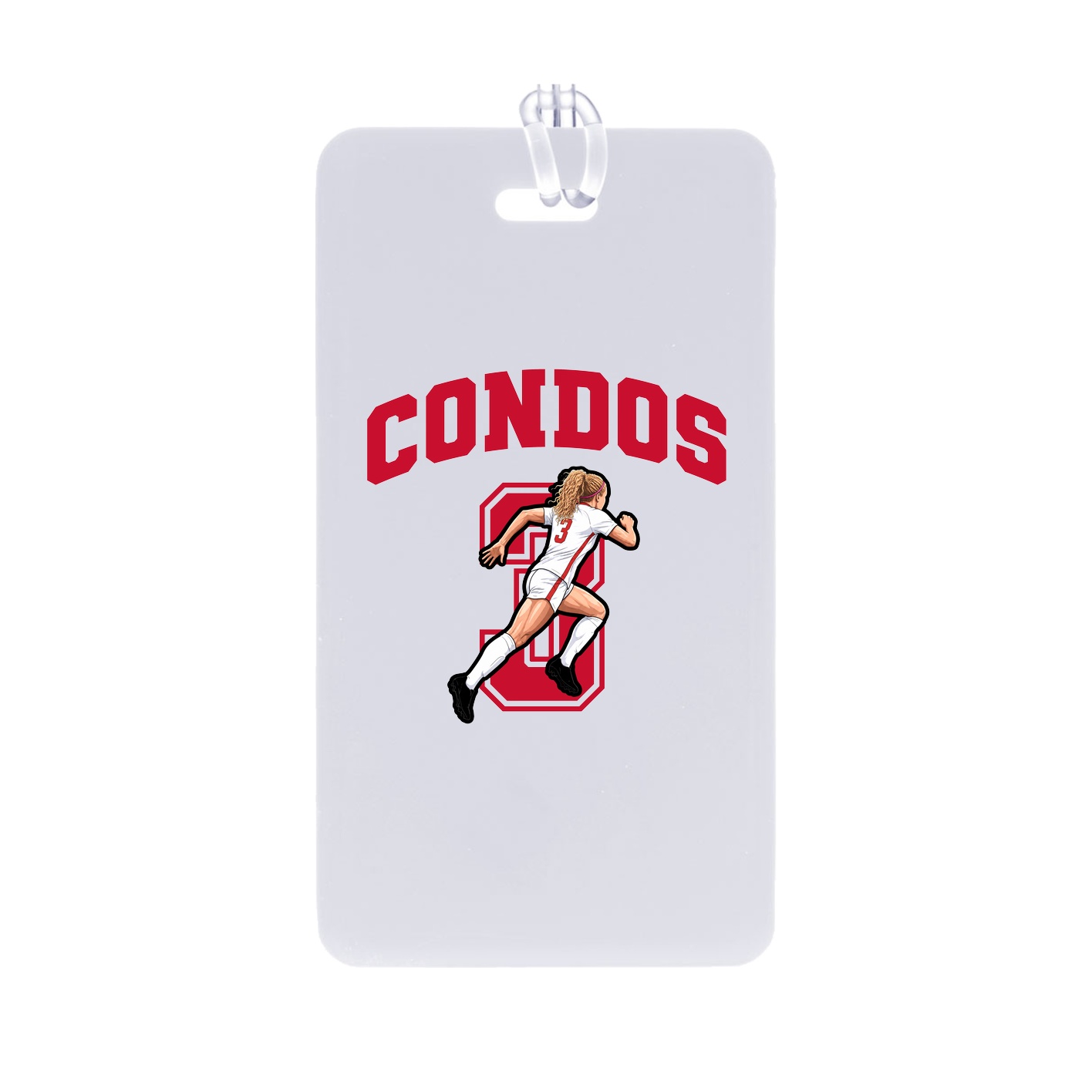 Bag Tag — Number in Classic