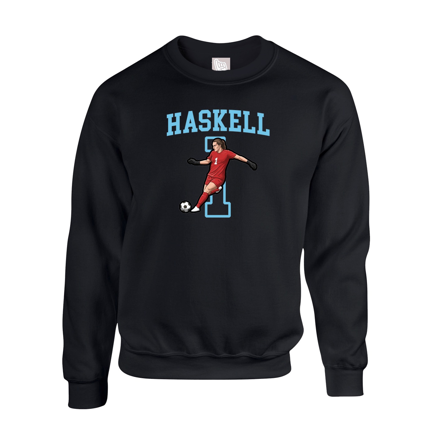 Fleece Crew — Shirsey in Black