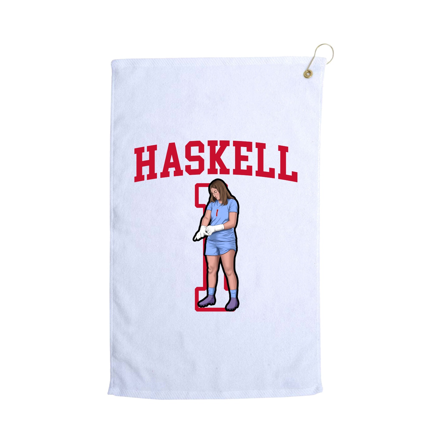 Golf Towel — Shirsey in White