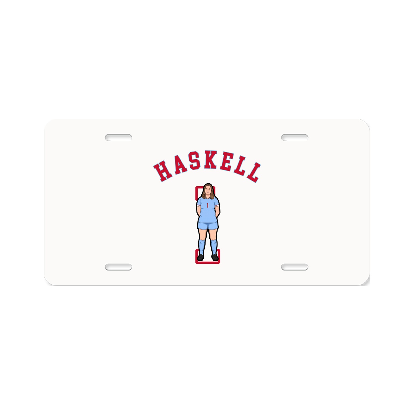License Plate — Shirsey Arch in Classic