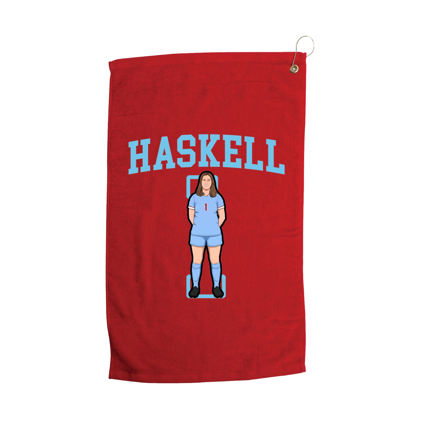 Golf Towel — Shirsey in Red