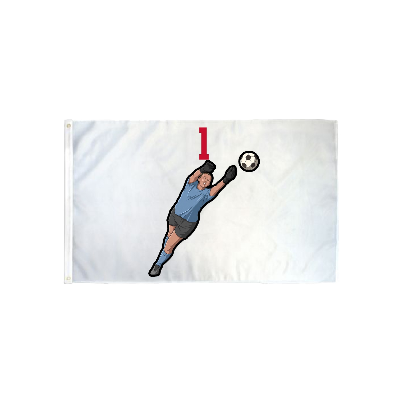 3x5 Flag — Number Top in Classic