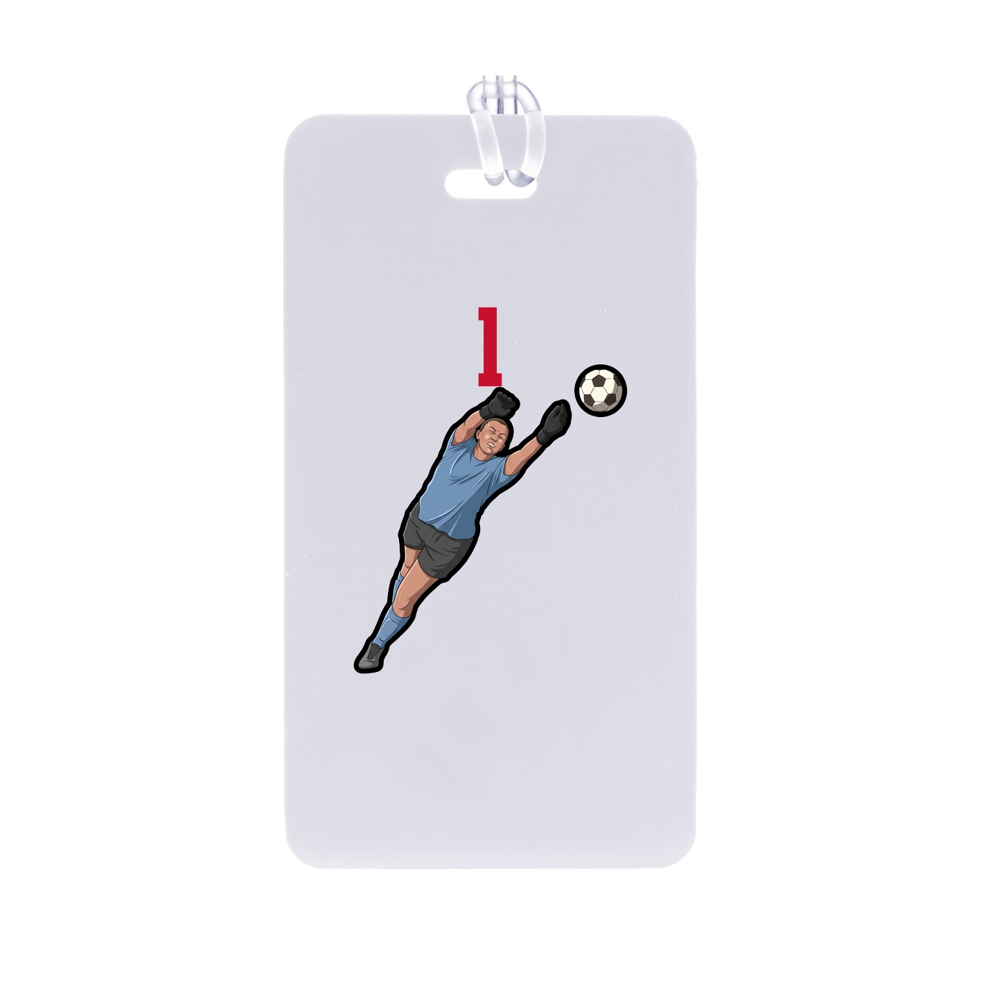 Bag Tag — Number Top in Classic