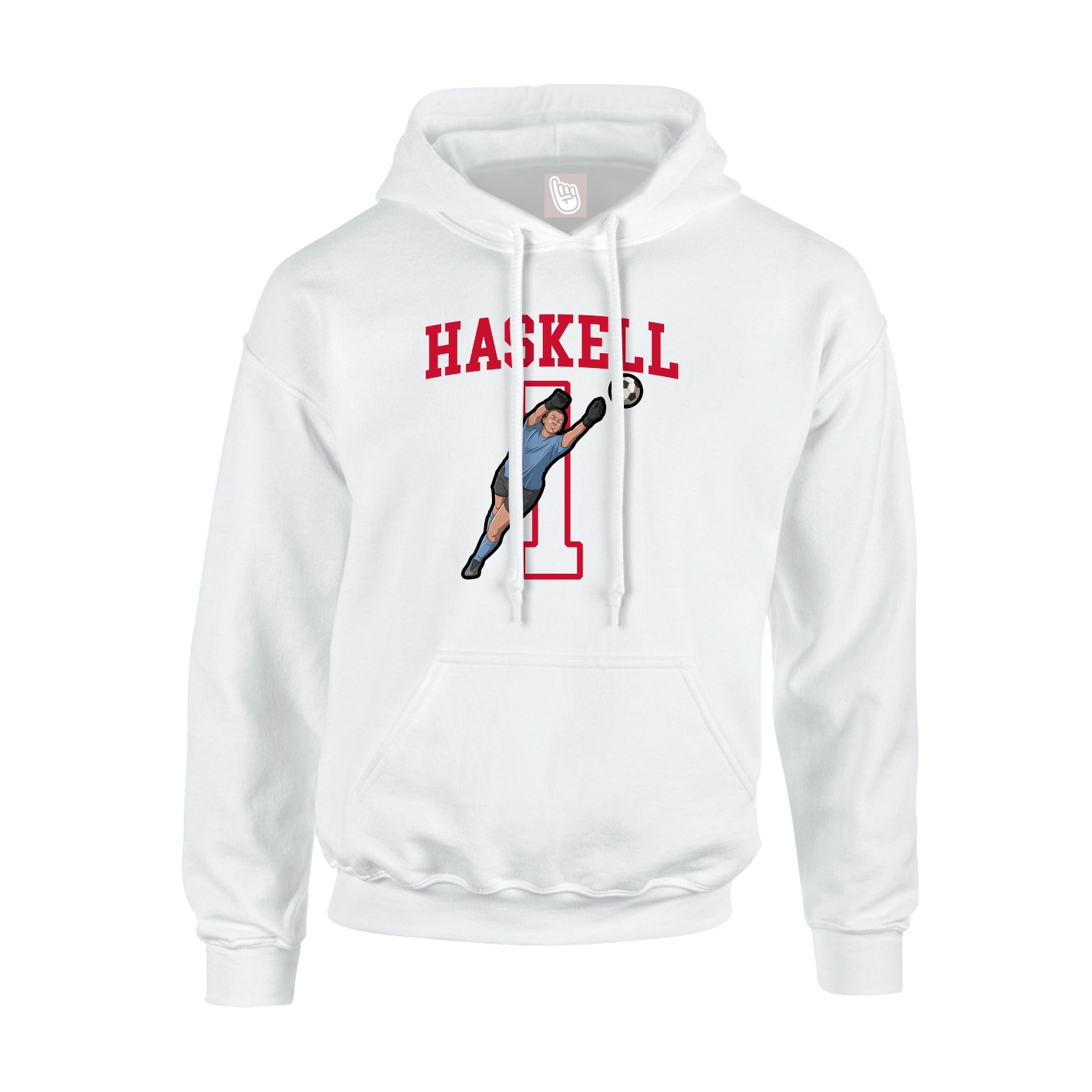 Youth Hoodie — Shirsey in White