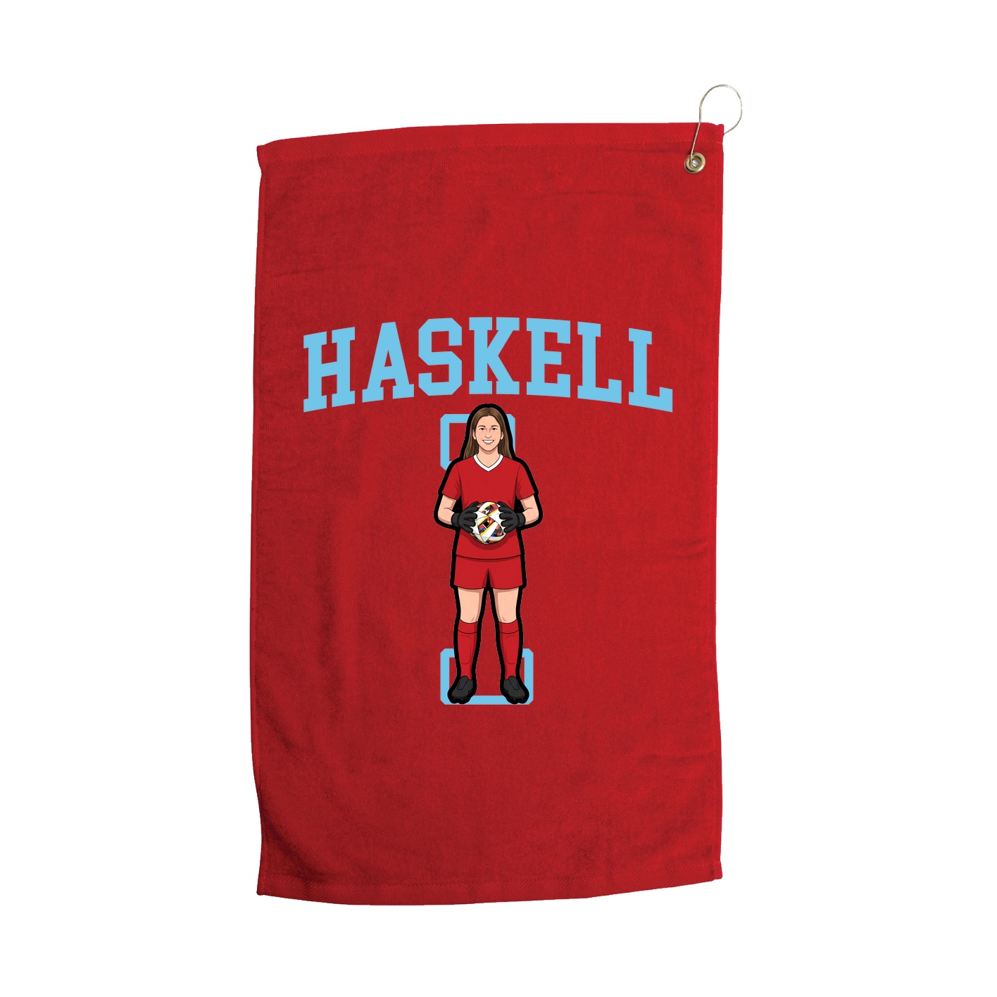 Golf Towel — Shirsey in Red