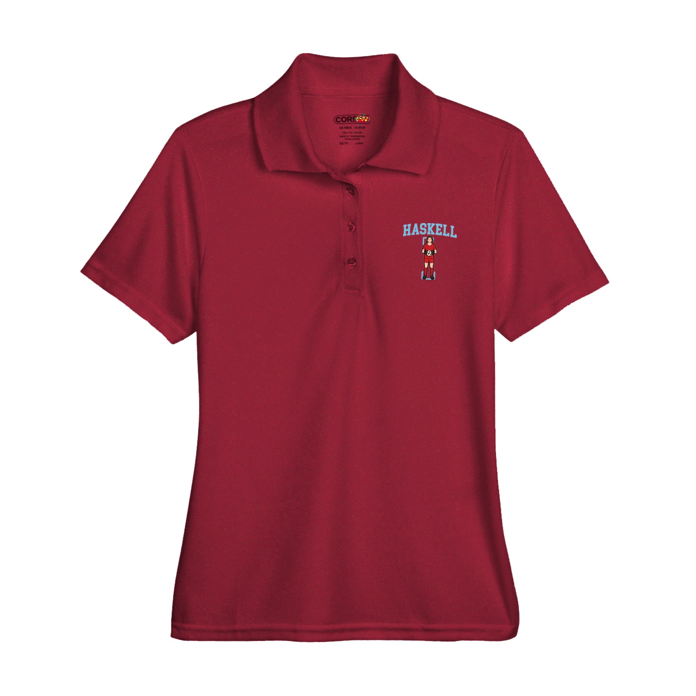 Womens Performance Polo — Shirsey in Red
