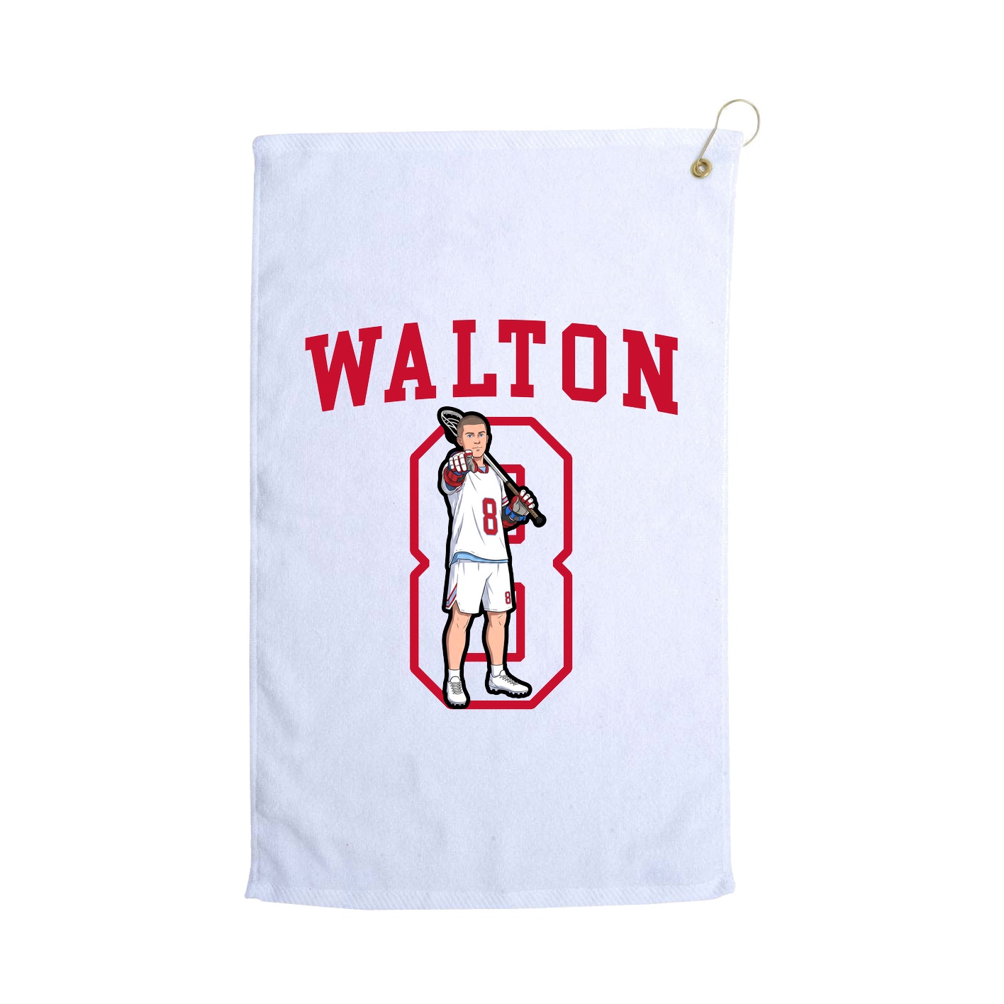 Golf Towel — Shirsey in White