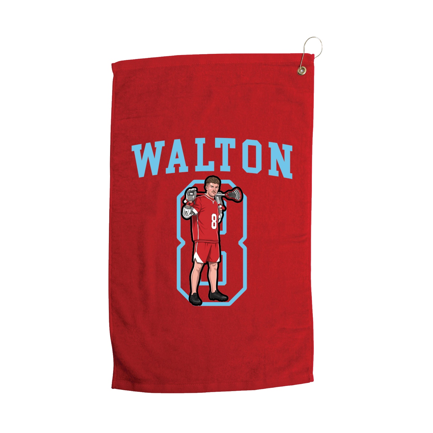 Golf Towel — Shirsey in Red