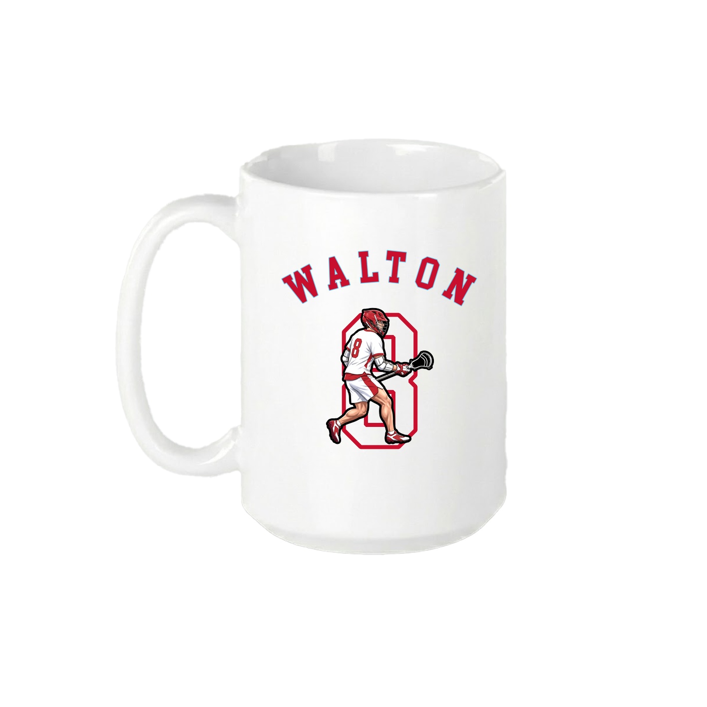 15oz Coffee Mug — Shirsey Arch in White