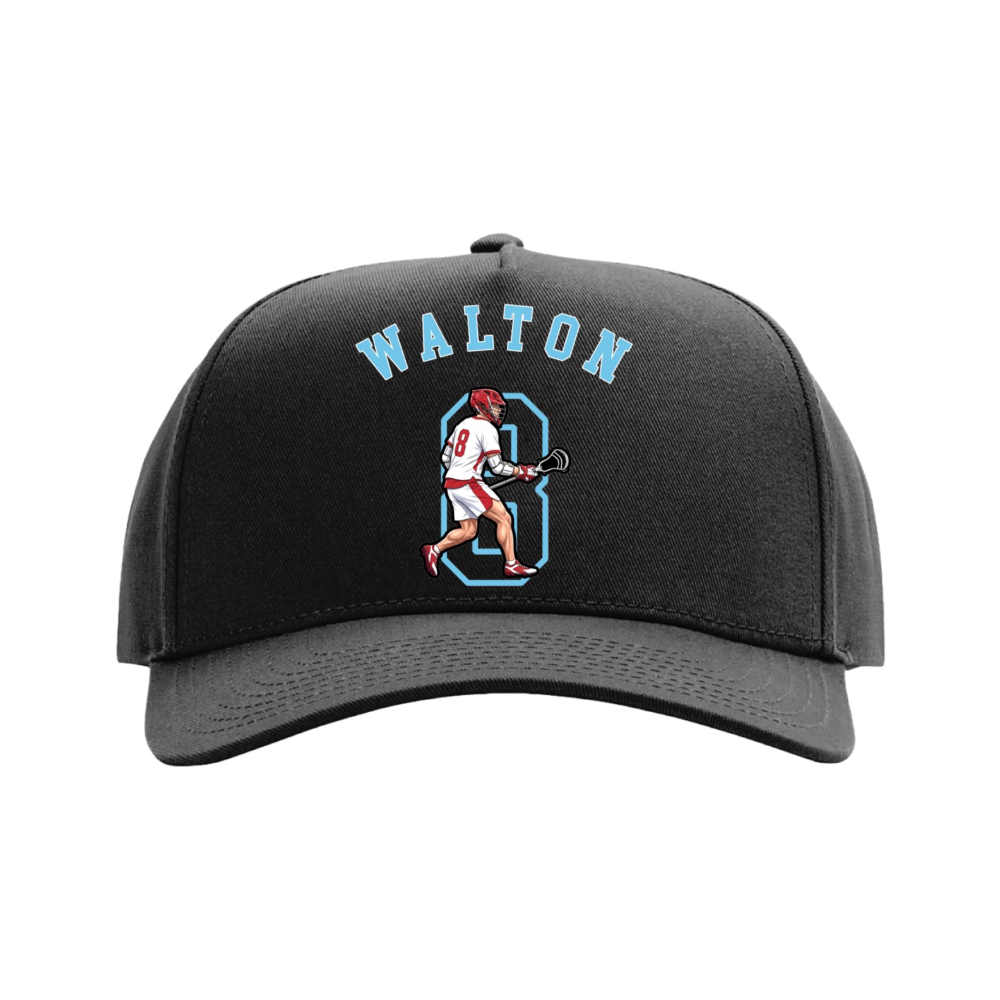 Full Fabric Five-Panel Champ Cap