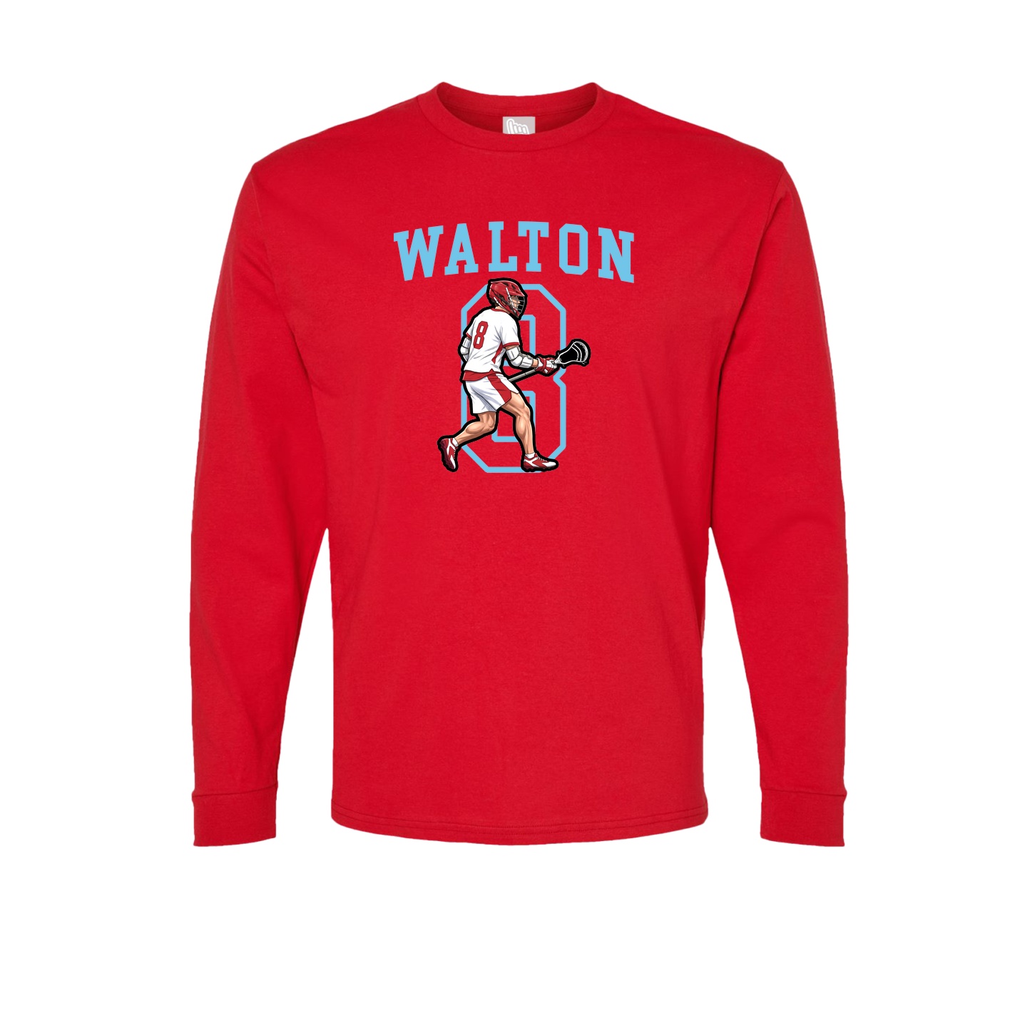 Long Sleeve Tee — Shirsey in Red