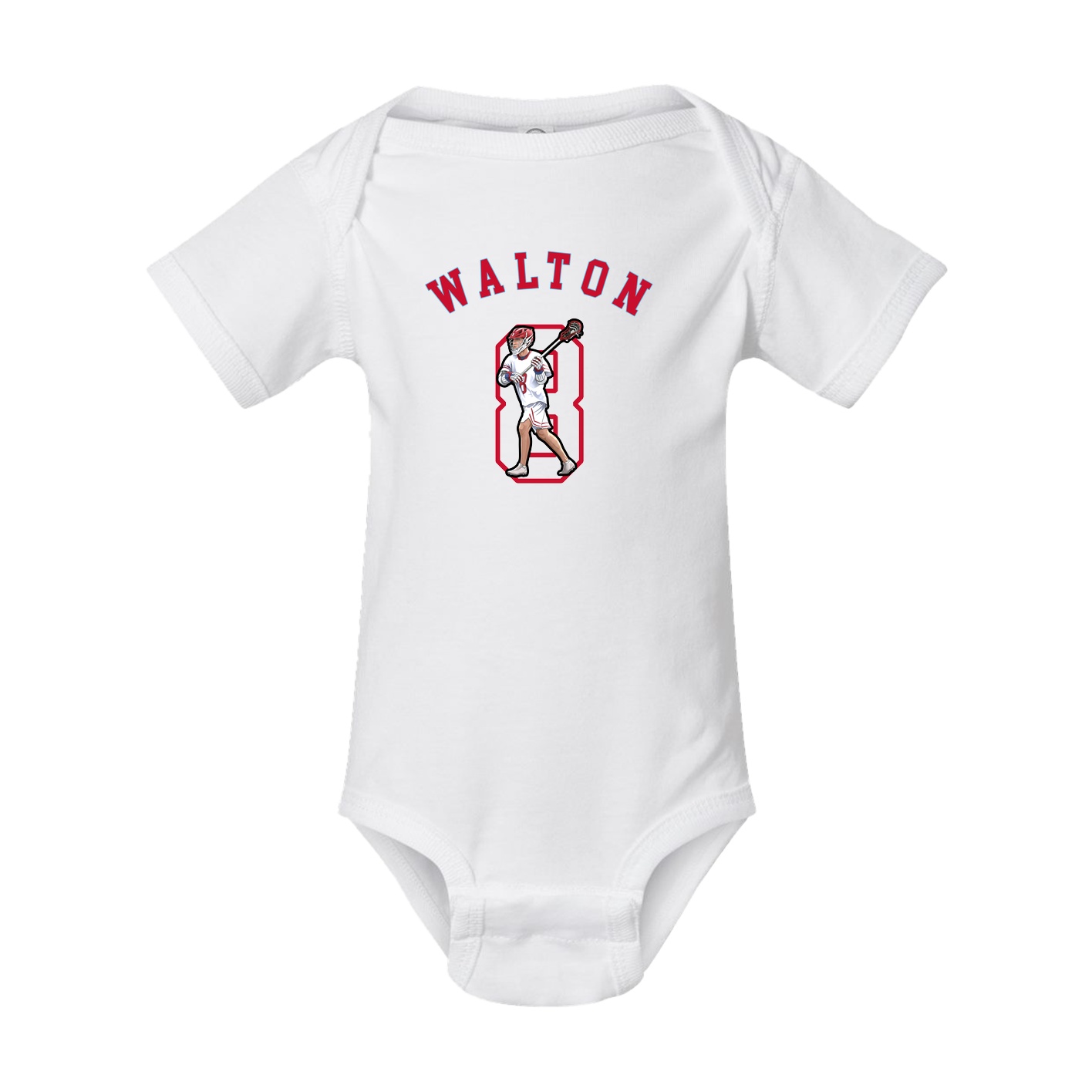 Baby Onesie — Shirsey Arch in White