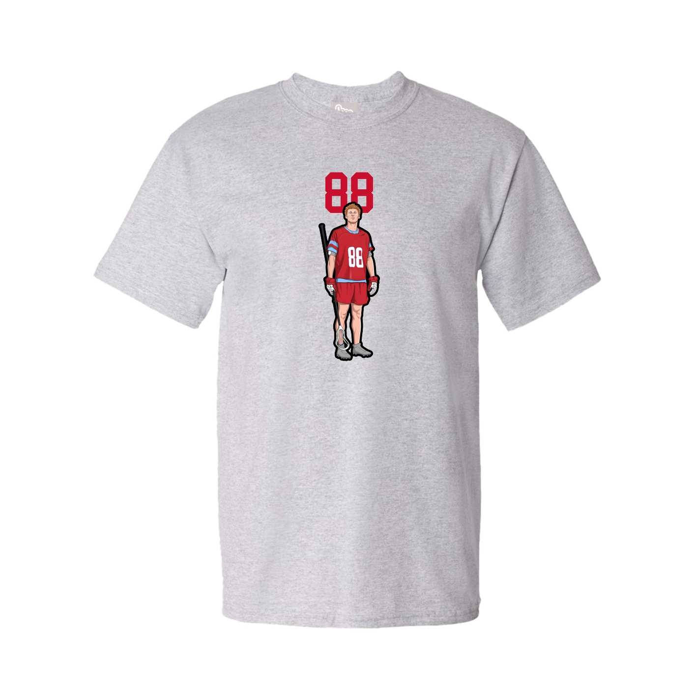 Tee — Number Top in Grey