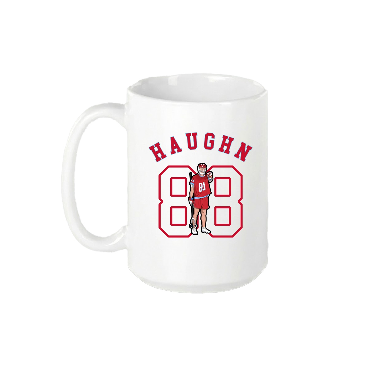 15oz Coffee Mug — Shirsey Arch in White