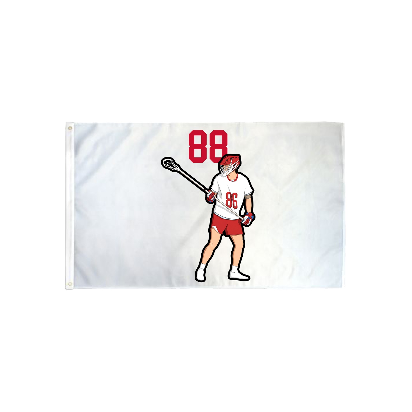3x5 Flag — Number Top in Classic