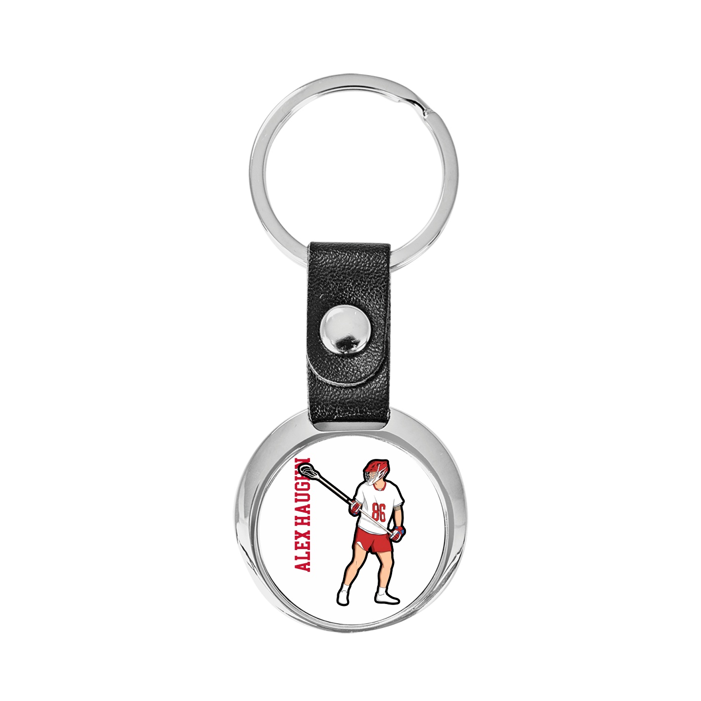 Key Chain — Name Vertical in Classic