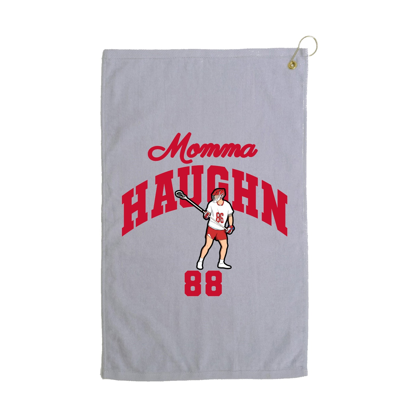 Golf Towel — Mothers Day Arch in Grey