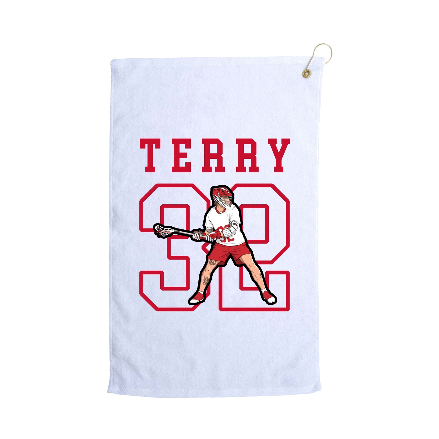Golf Towel — Shirsey in White