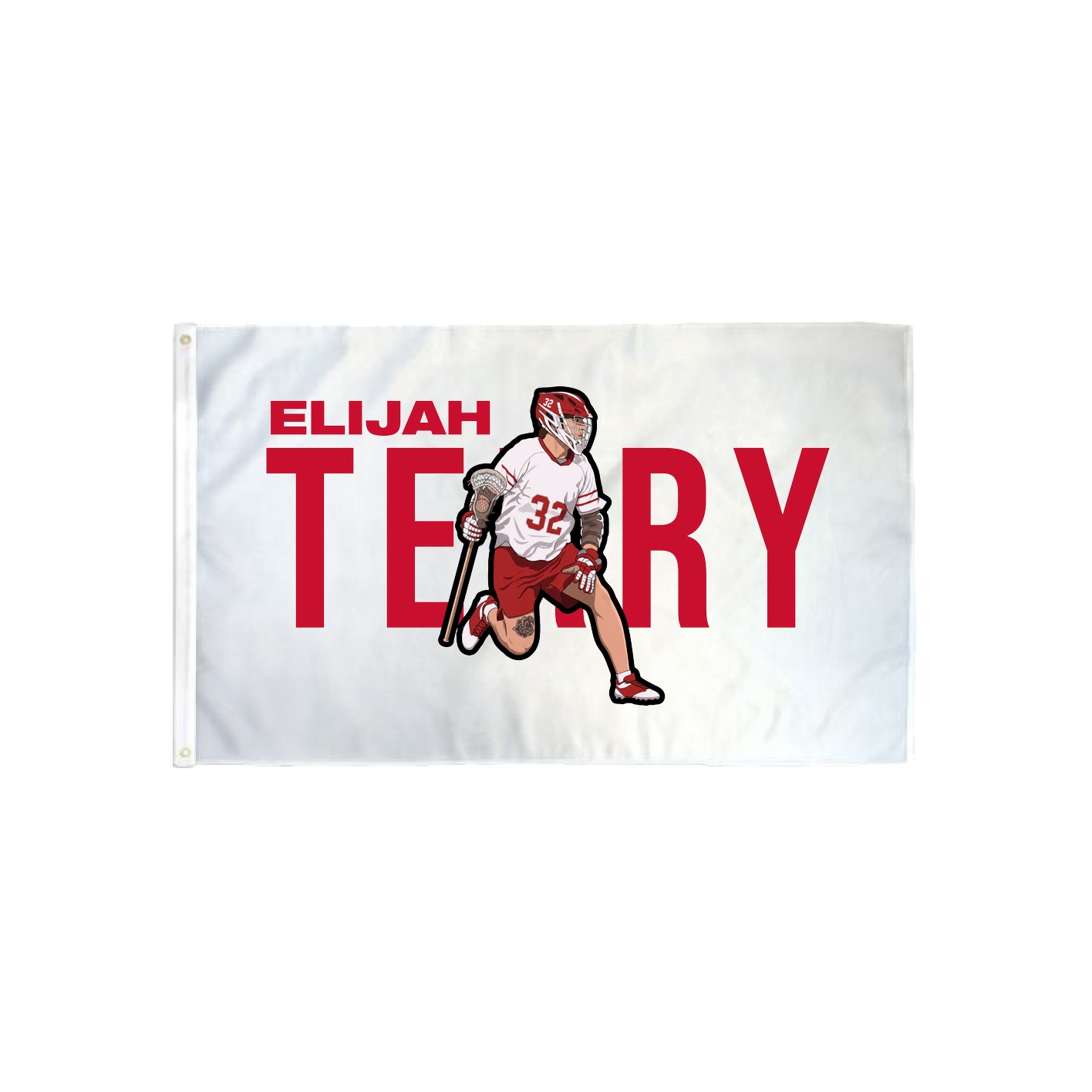 3x5 Flag — Player Name in Classic