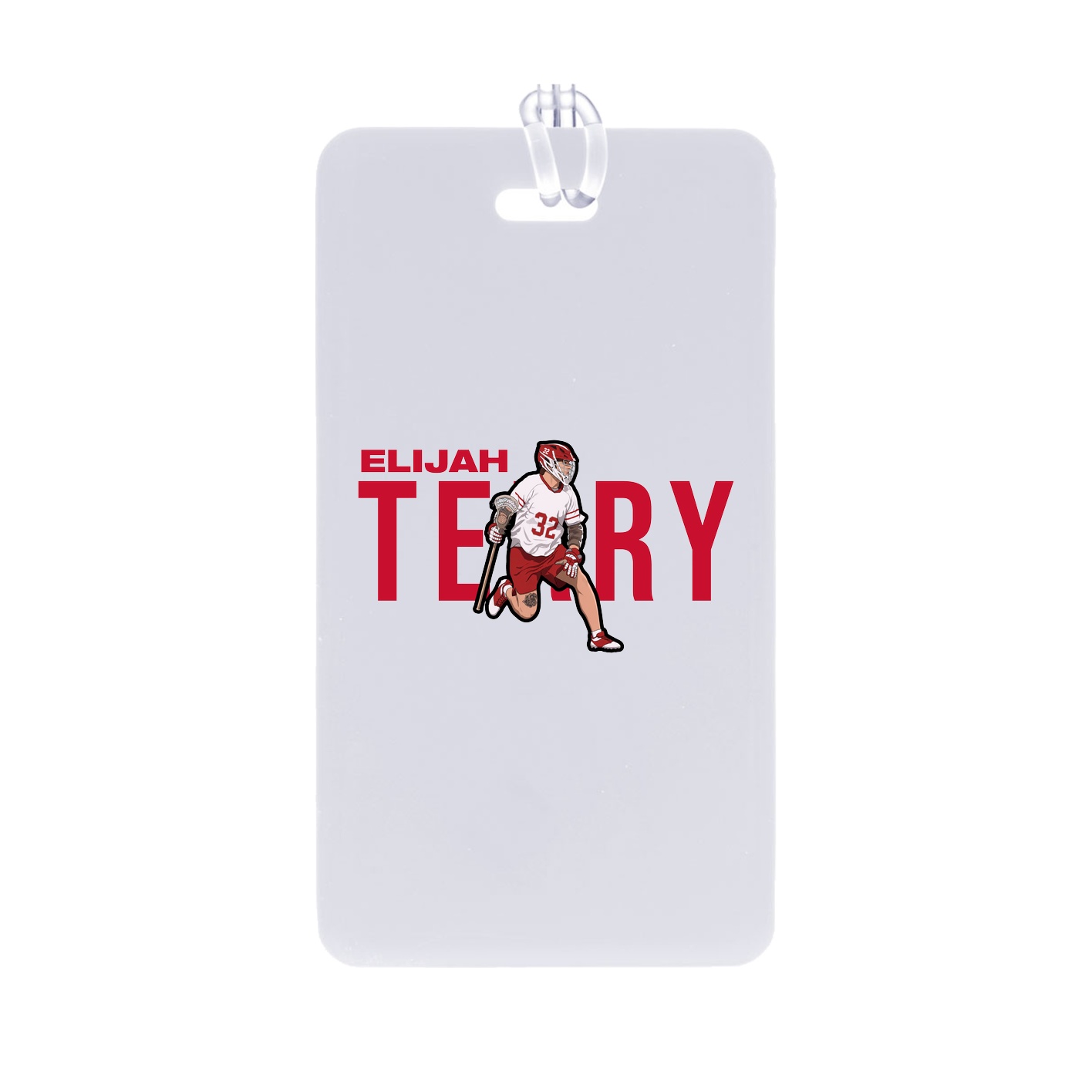 Bag Tag — Player Name in Classic