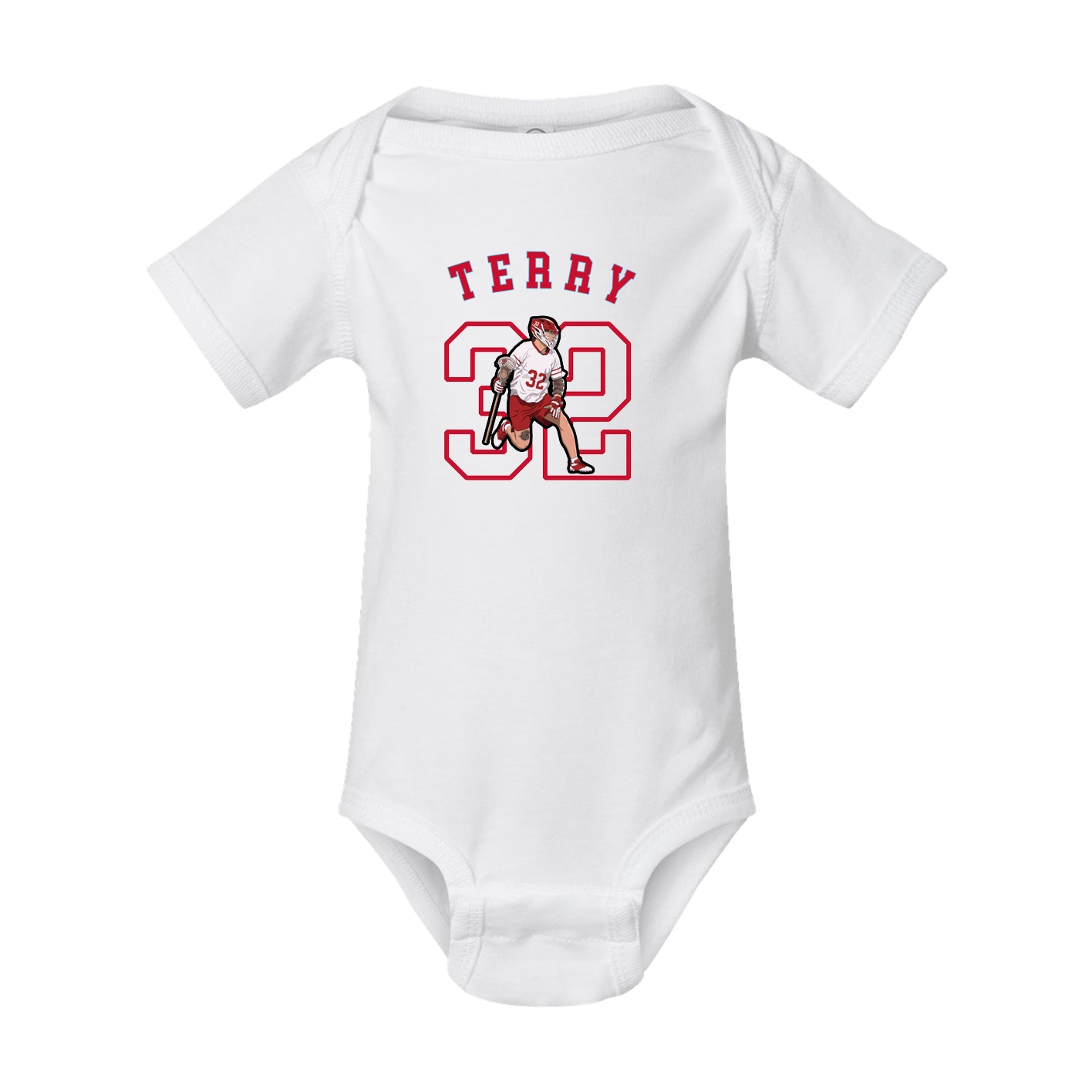 Baby Onesie — Shirsey Arch in White