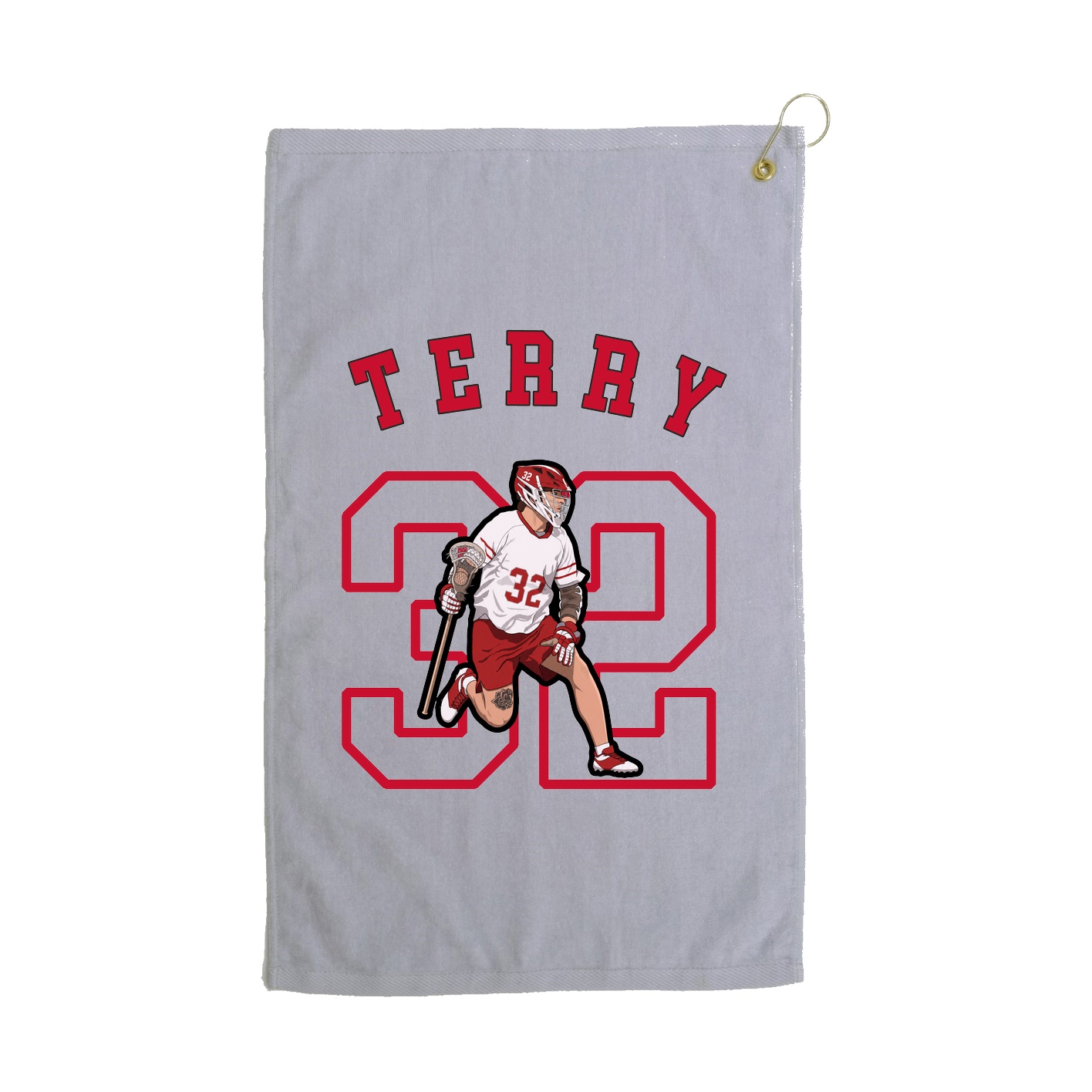 Golf Towel — Shirsey Arch in Grey