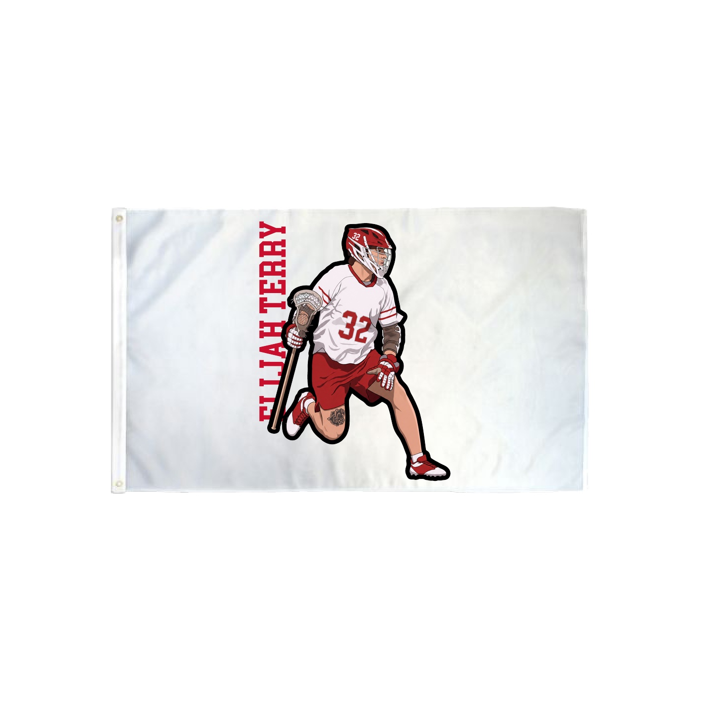 3x5 Flag — Name Vertical in Classic