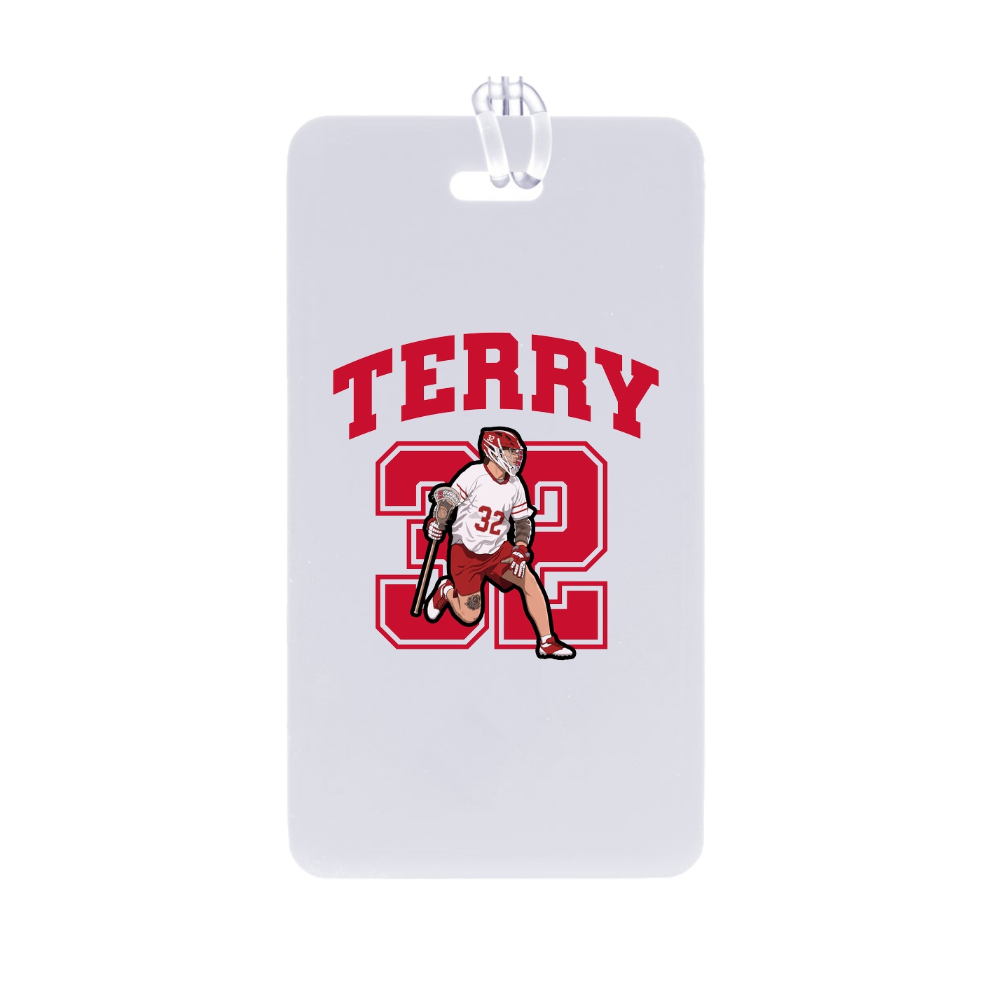 Bag Tag — Number in Classic