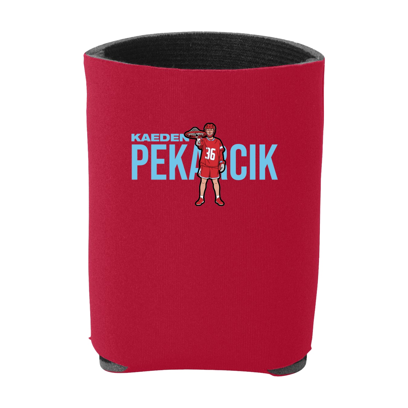 Can Holder — Player Name in Red
