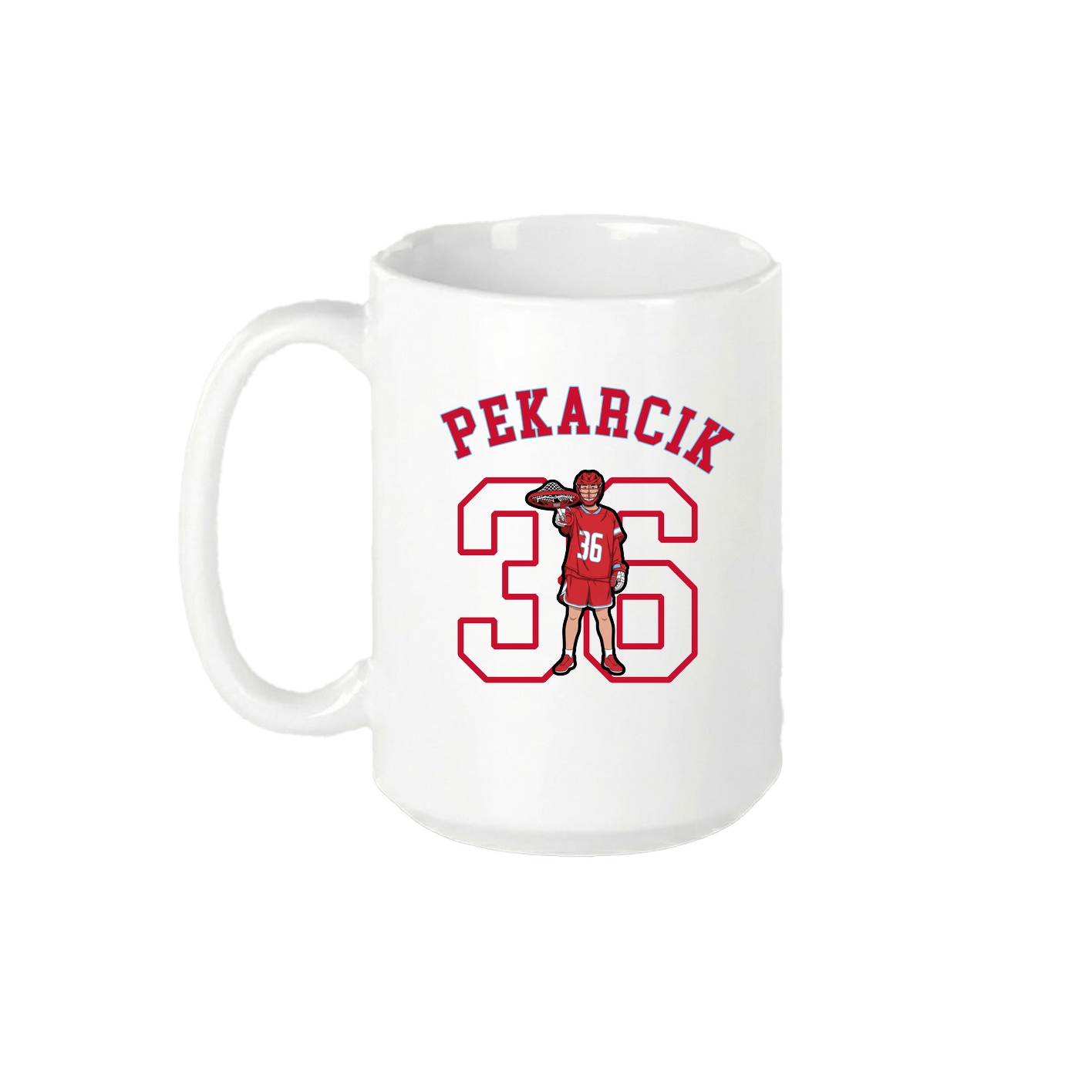 15oz Coffee Mug — Shirsey Arch in White