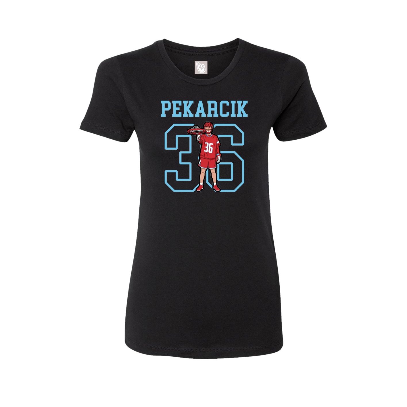 Fitted Women's Tee — Shirsey in Black
