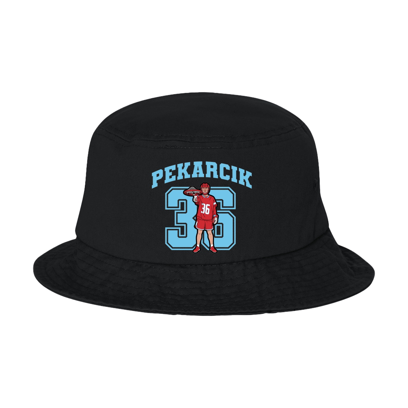 Bucket Cap — Number in Black