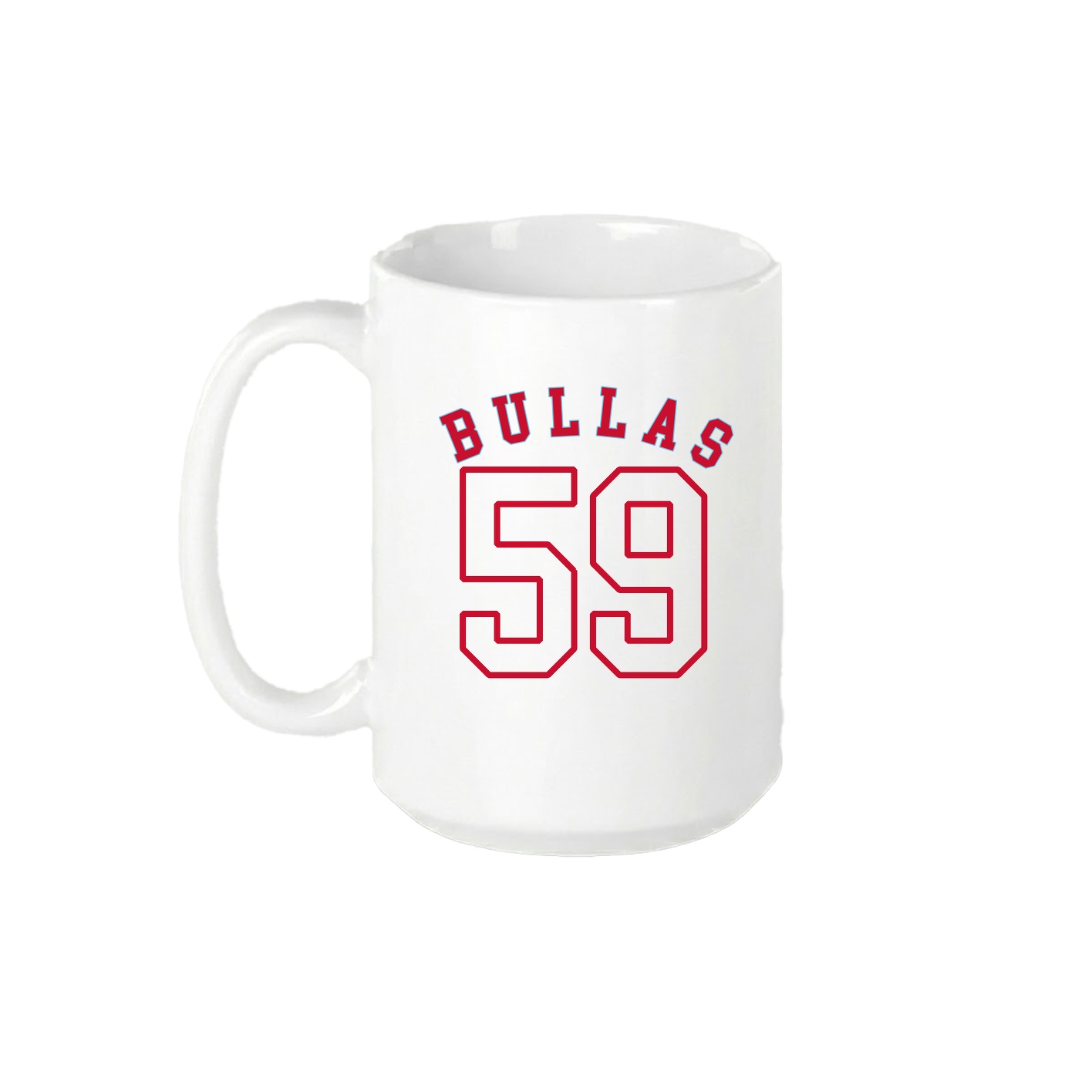 15oz Coffee Mug — Shirsey Arch in White