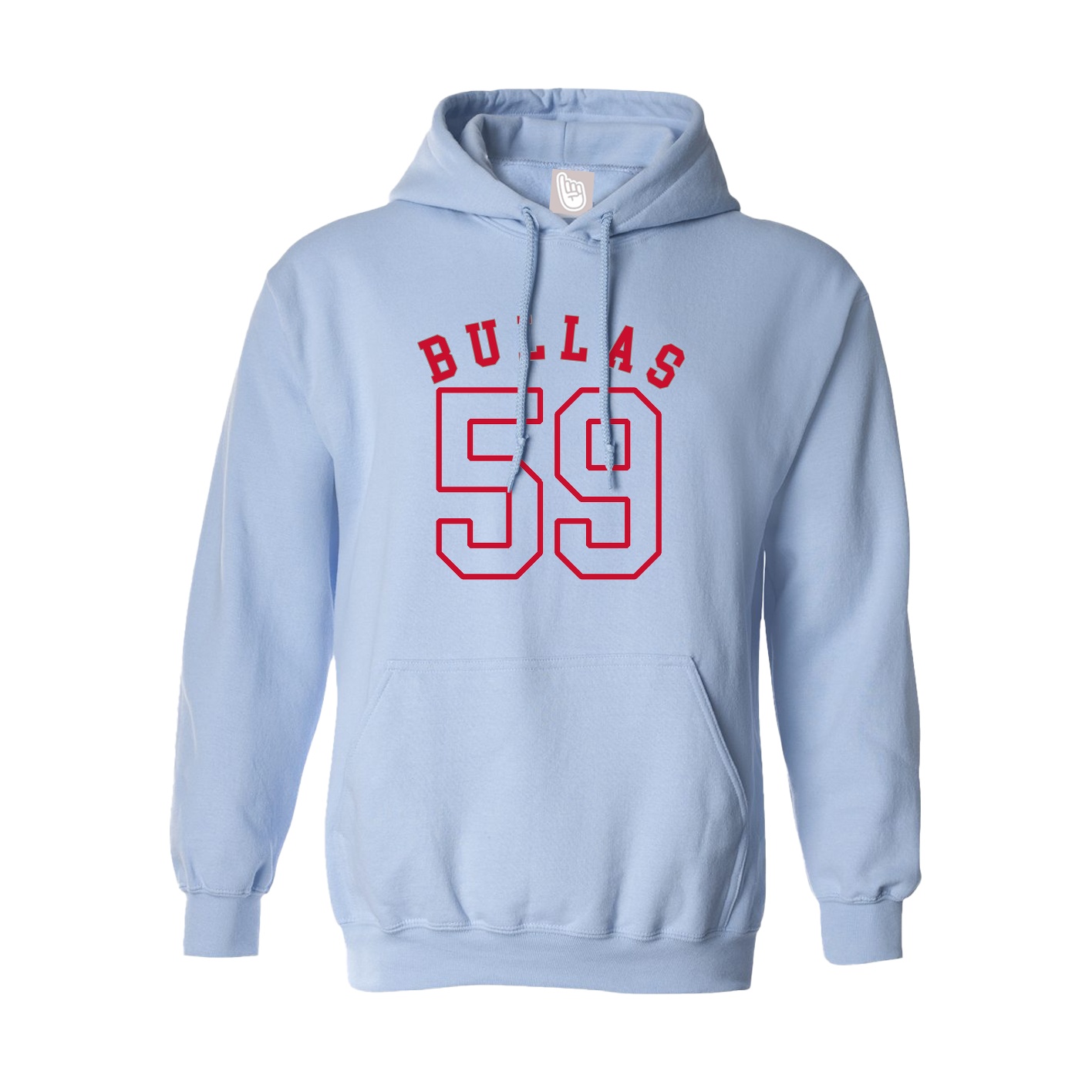 Hoodie — Shirsey Arch in Light Blue